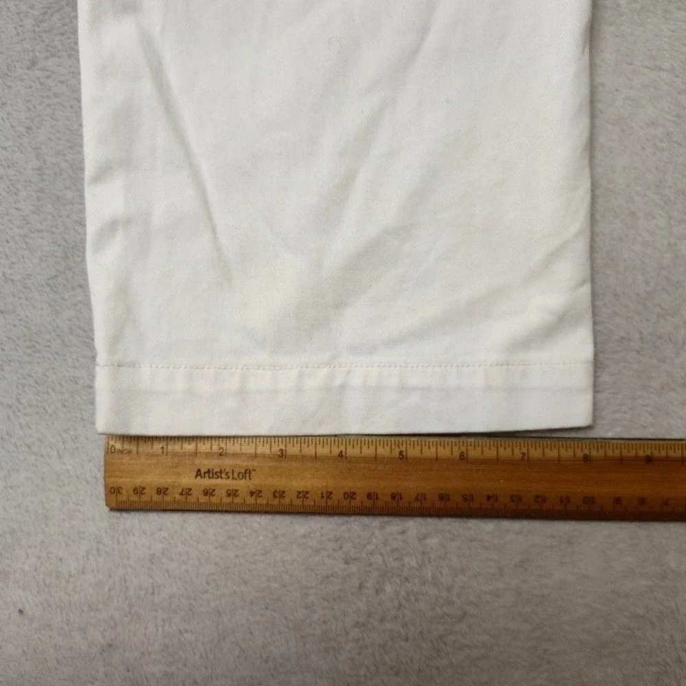 Polo Ralph Lauren Pants Mens 34x34 White Chino Classic Fit Stretch Pockets READ